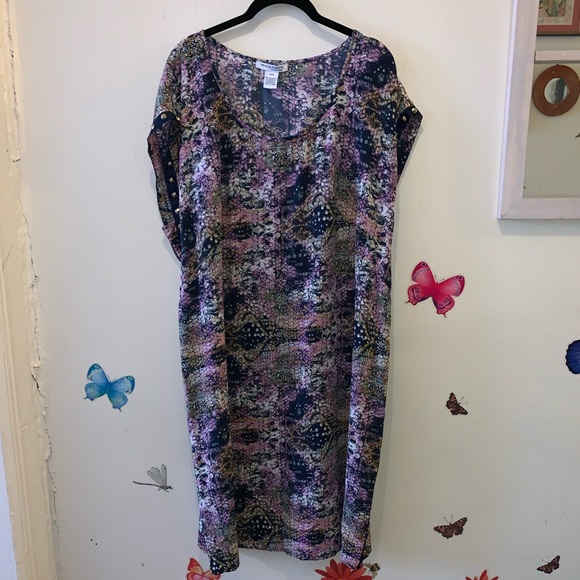 Dark Iris Modamix Studded Sheath Dress - Picture 4 of 7